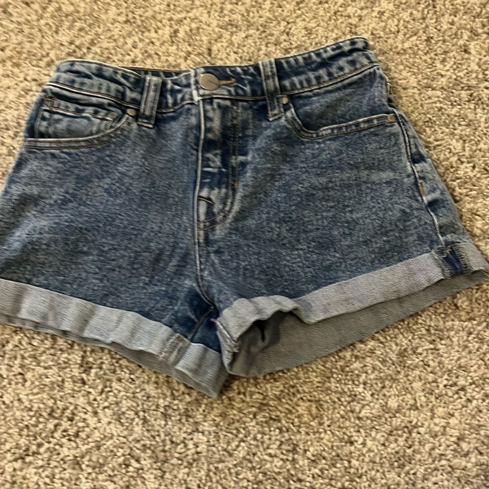 Francesca’s girls jeans shorts
